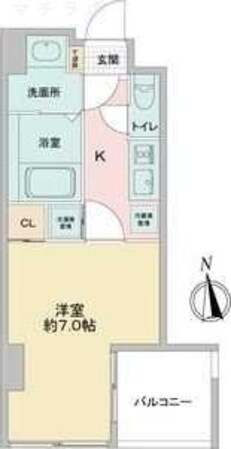 鶴舞駅 徒歩5分 7階の物件間取画像